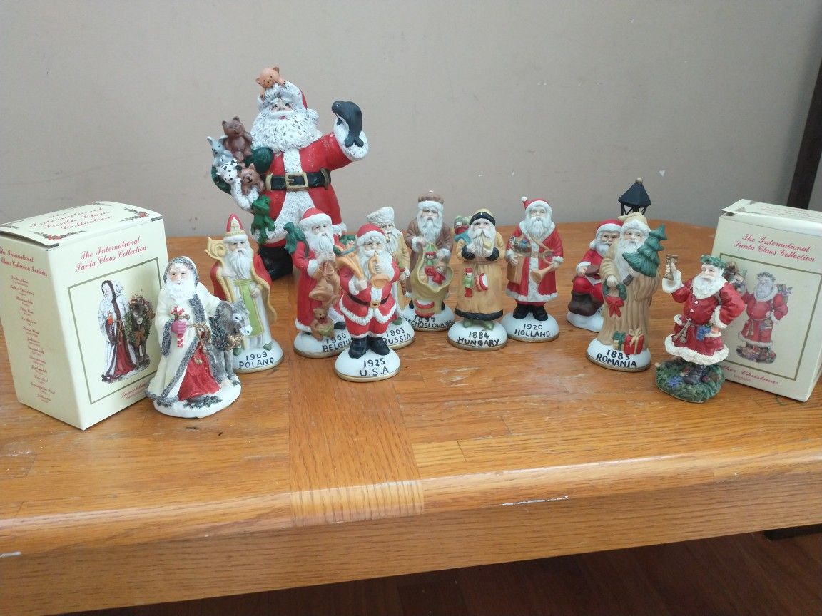 Santa's from around the world