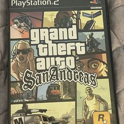 Grand Theft Auto San Andreas PS2