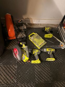 Ryobi Cordless Power Tool Set