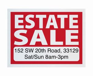 152 sw 20th road, 33129 sat/sund from 9am to 3pm