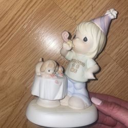 Precious Moments Figurine “It’s Time To Blow Your Own Horn”