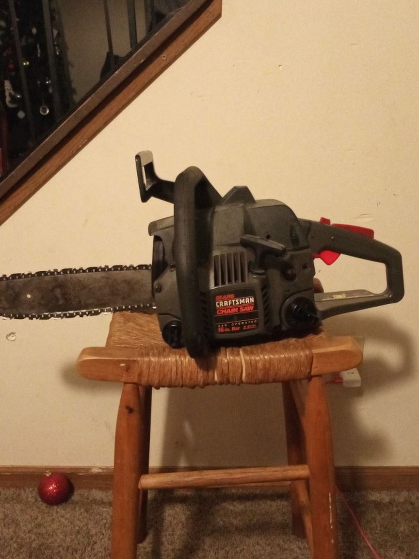 Serious Inquiries Only Craftsman Gas Powered Chain Saw