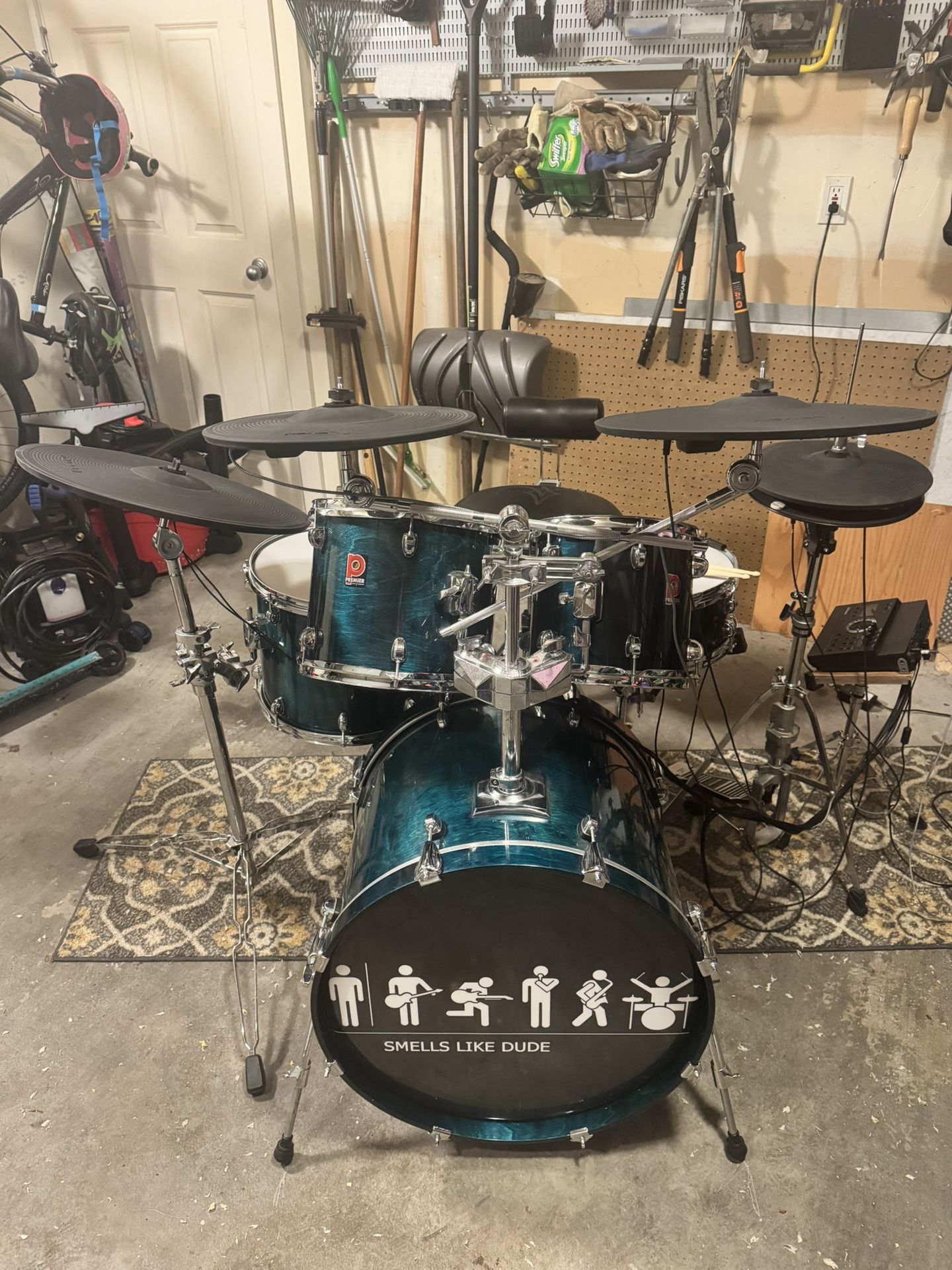 Complete Custom Roland Electric Drum Kit