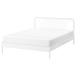 IKEA NESTTUN Full/Double Bed Frame – White – $100