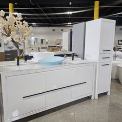 Bathroom Vanity 72" 