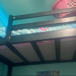 Tall black Bed Frame