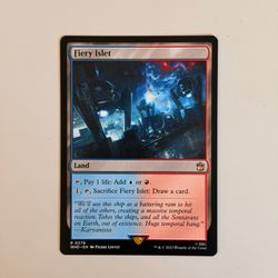 Fiery Islet (WHO) 278 - magic: the gathering mtg