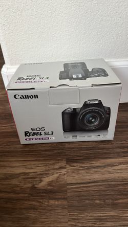 Canon - EOS Rebel SL3 DSLR 4K Video Camera with EF-S 18-55mm IS STM Lens