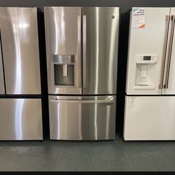 GE Profile Counter Depth Bottom Freezer Refrigerator‼️‼️‼️