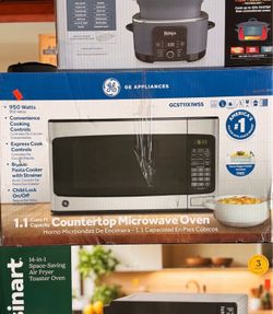GE 1.1 cu. ft. Capacity Countertop Microwave Oven Brand New In Box