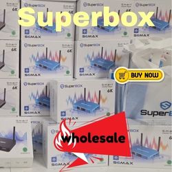 Smart  Superbox S6 Max  TV Box Android 12 ( S6 ) Super box