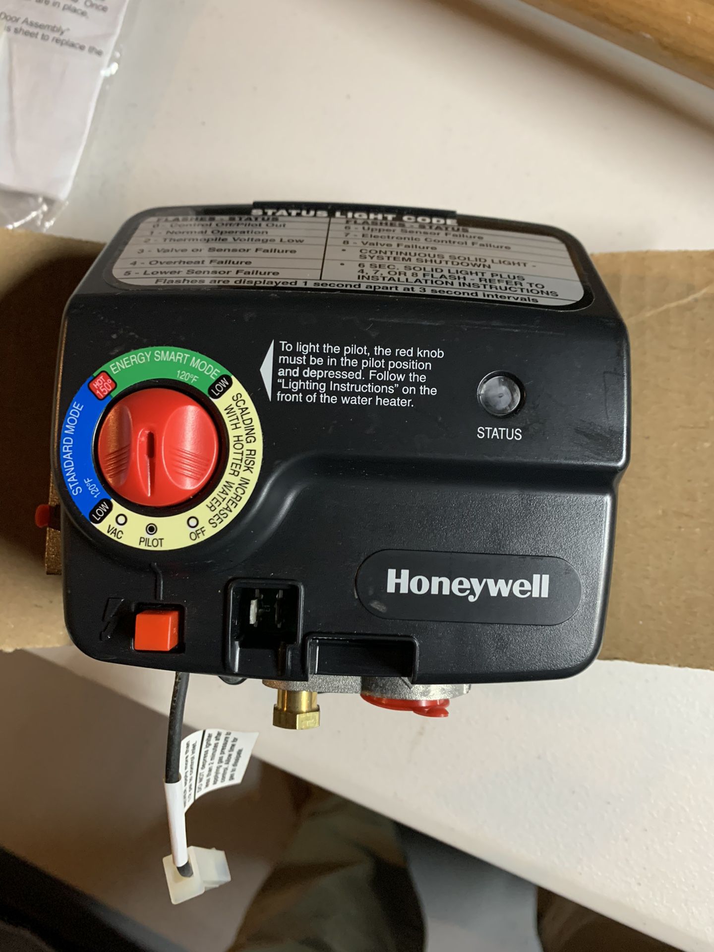 Honeywell Hot water heater Pilot assembly