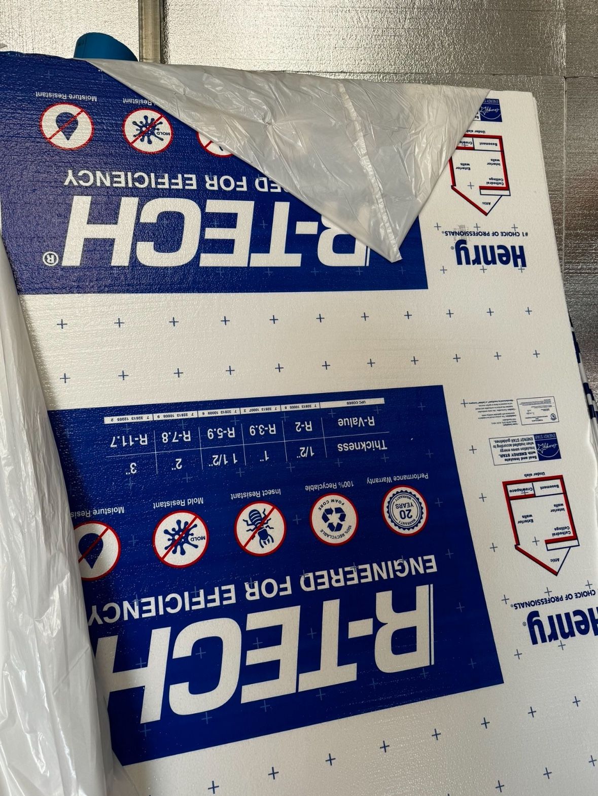 0.5-in x 4-ft x 8-ft Insulation Foam