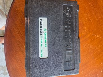 Greenlee power finder 2007 circuit tracer