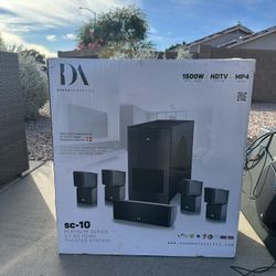 New In Box Surround Sound