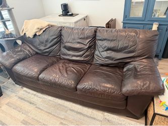 Italian Leather Couches