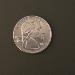 2023-P Jovita Idar U.S. Women's Quarter, ERROR "In Cod We Trust"