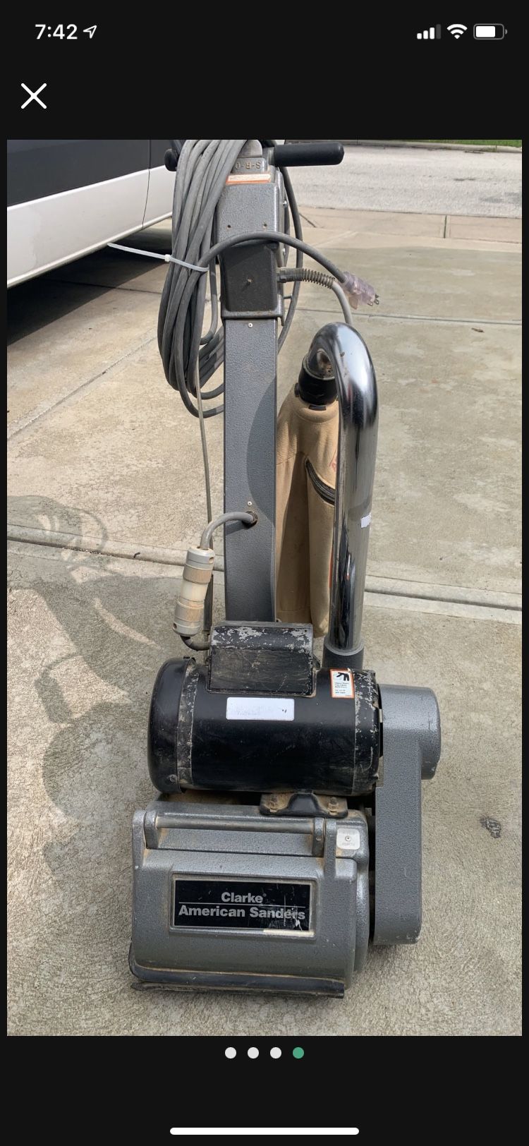 Hardwood Floor Sander Good Condition