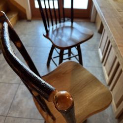 Rustic Barstools (2)