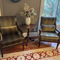 Two Lounge Chairs 