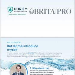 BRITA FILTRATION SYSTEM - HOME