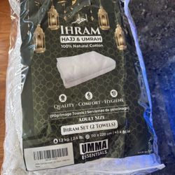 أحرام IHRAM® HAJJ & UMRAH 100% Natural Cotton