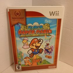 Super Paper Mario For Nintendo Wii 