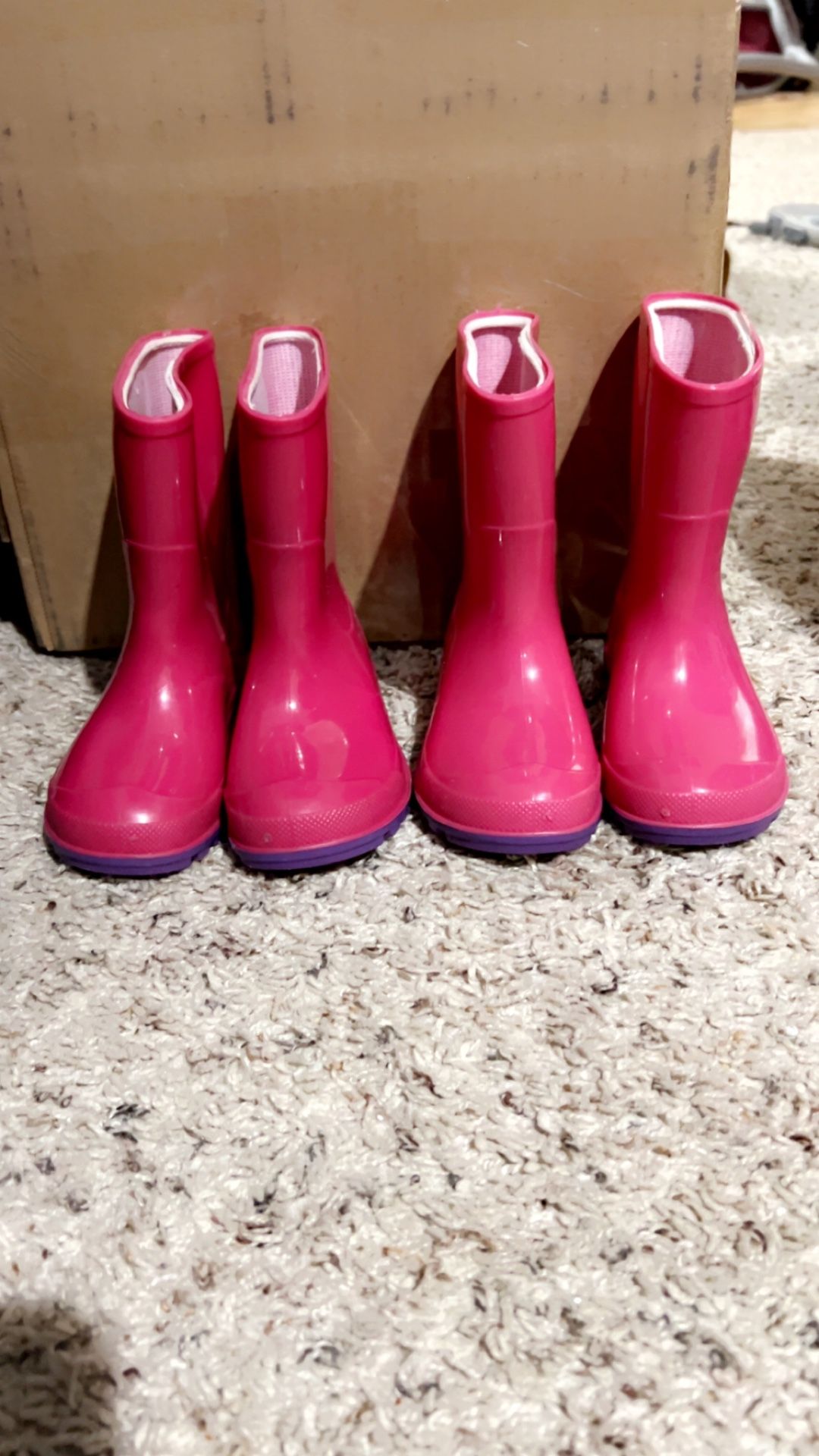 Pink Rain Boots