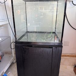 Fish Tank Aquarium 60G Cube Tank 2’x2’x2’ With Matching Stand.