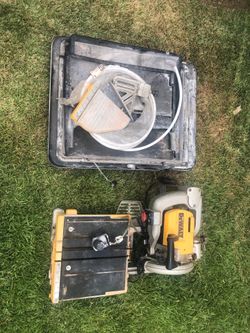 Dewalt tile saw
