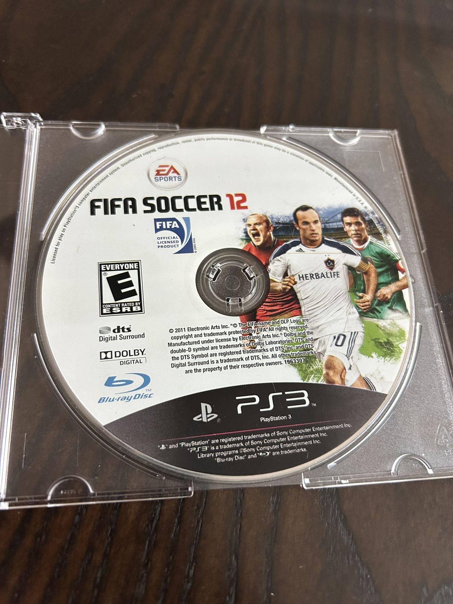 EUC FIFA Soccer 12 Sony Playstation 3