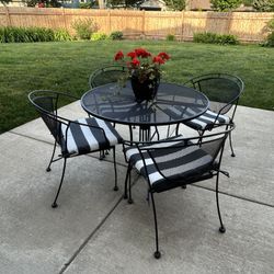5 Piece Outdoor Patio Dining Set