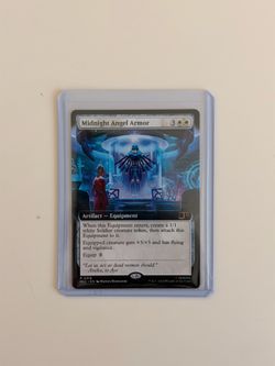 Midnight Angel Armor (MSC) 316 - magic: the gathering mtg card