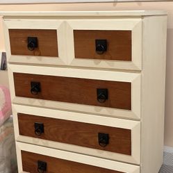 Beautiful Refinished Wooden Dresser 