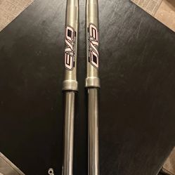 2002 Honda Cr125r  OEM KYB Front Forks Shock Suspension Springs Pair Left Right 