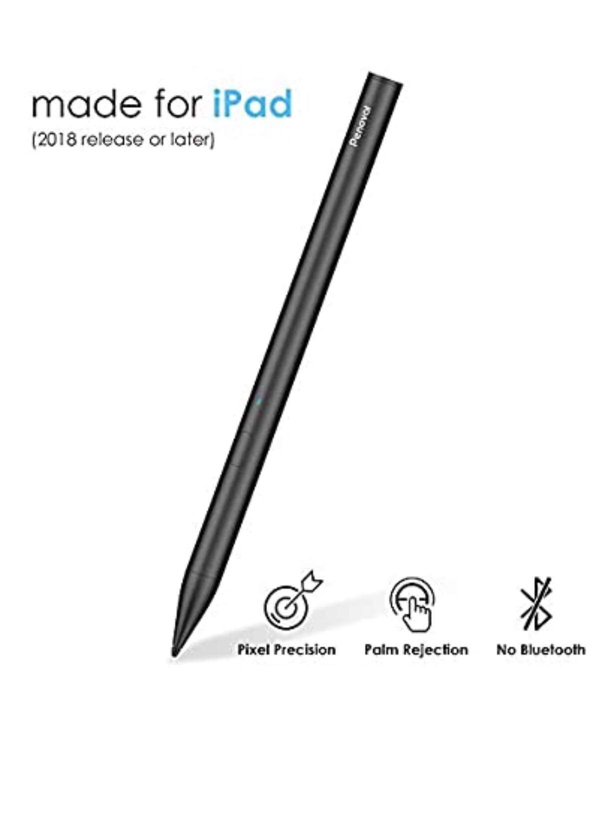 Pen for iPad, Palm Rejection, Penoval High-Precision Pencil for iPad Pro (11/12.9 Inch), IPad Air (3rd Gen), iPad (6th Gen), IPad (10.2 inch, 7th Gen
