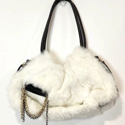 Roberta Gandolfi Furry Handbag - New