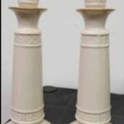 lenox candle Holders 