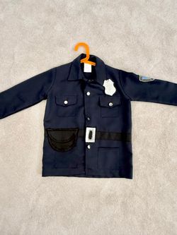 Kids Police Officer Costume Jacket