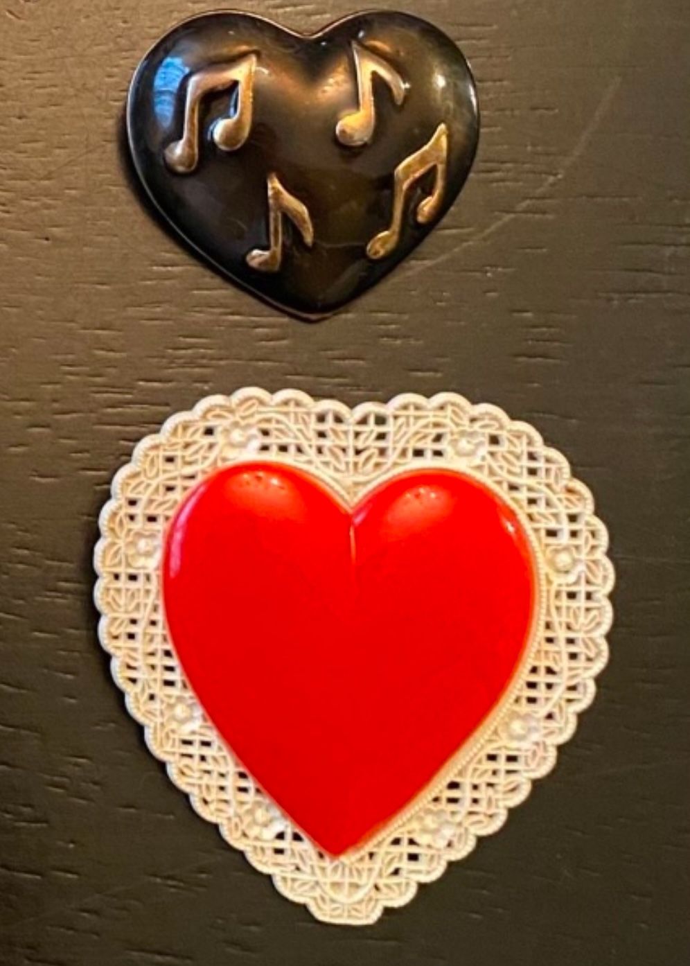 Heart Brooches