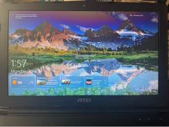 MSI GL62M Gaming Laptop – GTX 1050 4GB, 16GB RAM, 1TB SSD