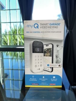 Garage Door SMART key Pad, HD Video, night Vision, Motion Sensor, $65