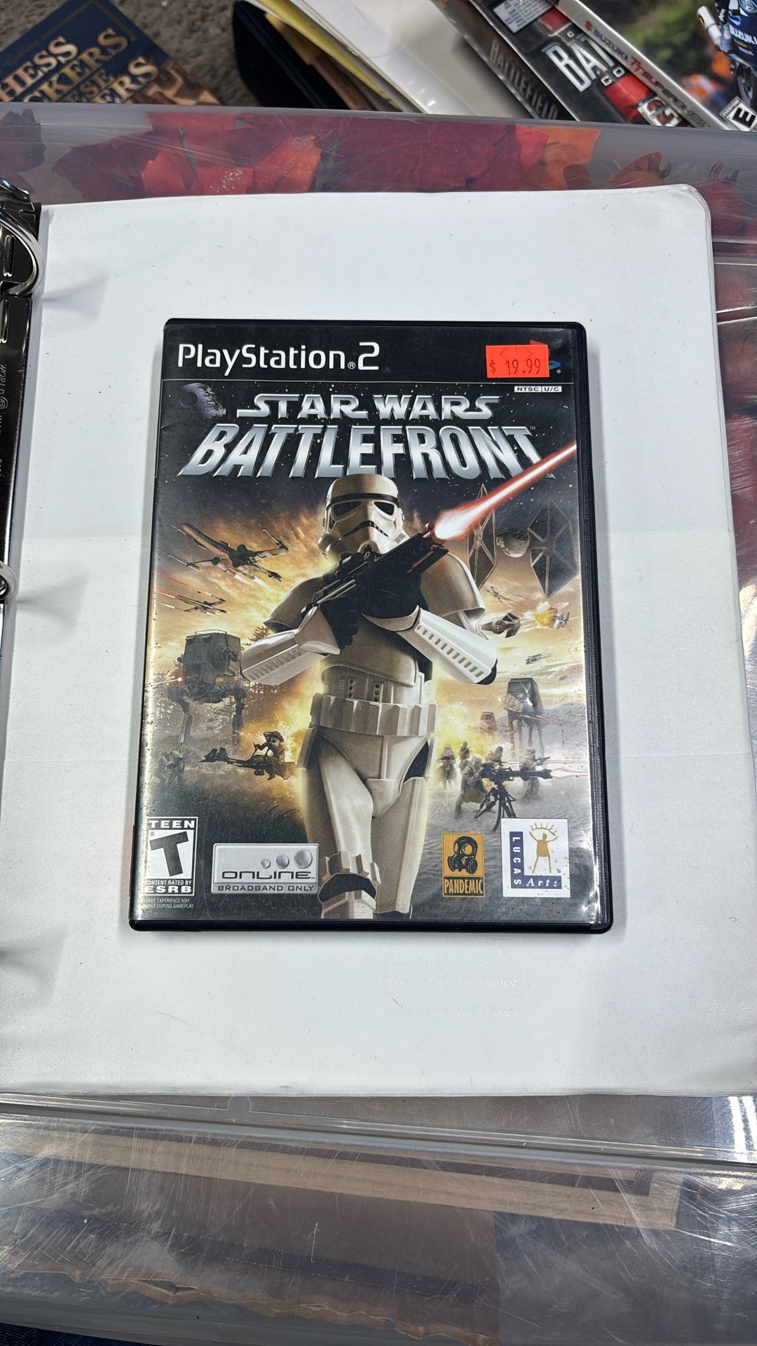 Star Wars Battle Front (PS2)
