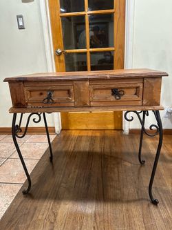 Entryway wood  table