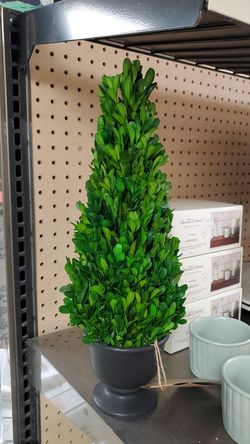 Artificial Boxwood trees 16in 15.00ea