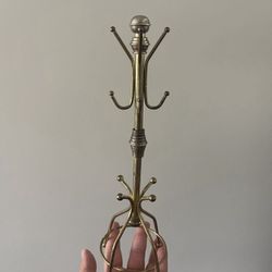 Vintage Brass Jewelry Holder