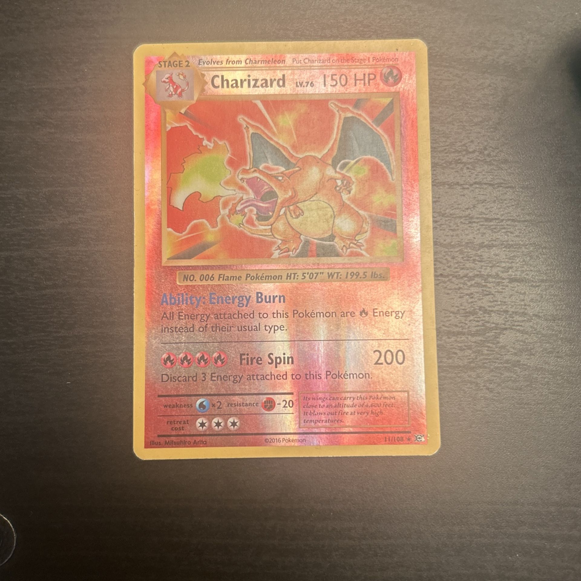 which mcdonald's have pokemon cards Mega Charizard Pokemon Card Credit Card Skin – Anime Town Creations