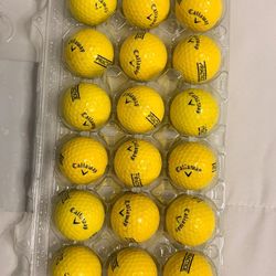 GOLF BALLS CALLAWAY PRACTICE