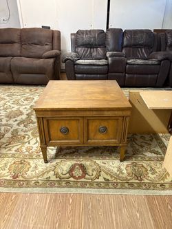 Wooden large Side table $30