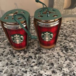 Starbucks Christmas Ornaments 
